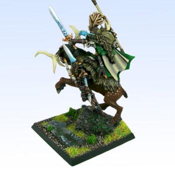 Wood Elf Hero on Stag by Brokenblade
