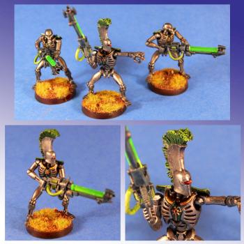 Necron Warriors of the Eternal Legion by jimwatton