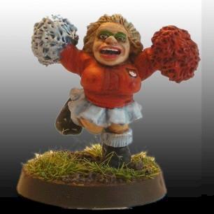 Dwarf Cheerleader by LotlBotl