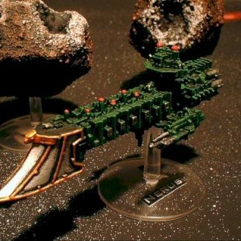 Battlefleet Gothic: Armatus Kreuzer by Hive Tyrant