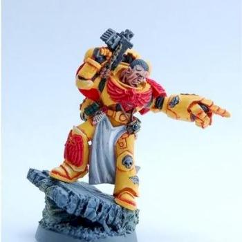 Imperial Fists Sergeant by Boss Stompy