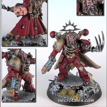 Chaos Space Marine: Word Bearer Lord by EArkham
