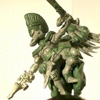 Converted Eldar Autarch [unpainted] by Kharneth