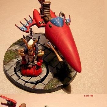 Farseer on Jet Bike. by Nani1111