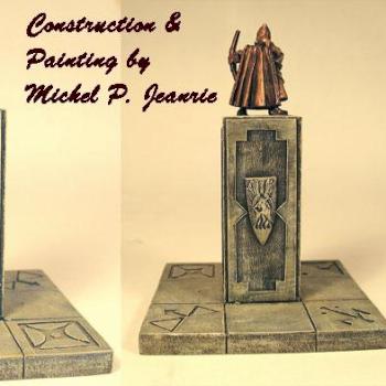 Stone and Bronze Statue by MPJ