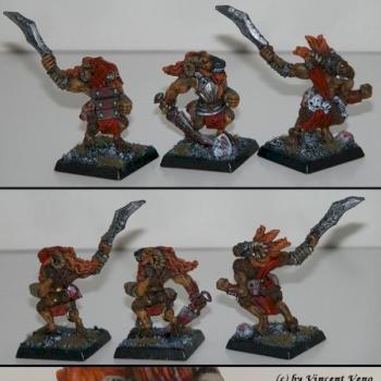 Mordheim Beastmen by Krisolov