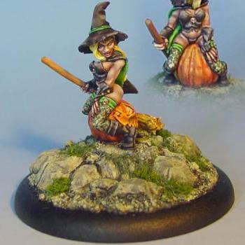 REAPER Halloween witch by Celthulhu