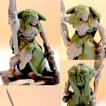 Female converted Autarch. [unpainted. too.] by Kharneth