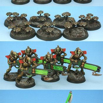 Necron Army by Jarrett