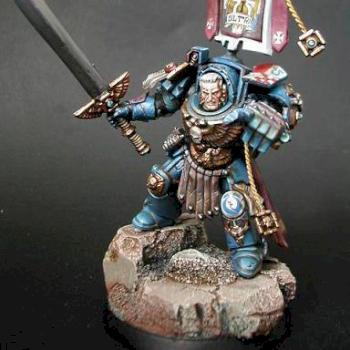 ultramarine first company captain by RAFF