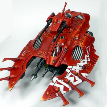 Eldar Wave Serpent with Bright Lances by Scottdsp748