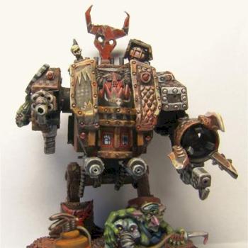 Da Ork Venerable Dreadnought 1 by oxotnikkod