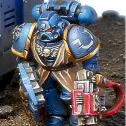 ultramarines vs tyranids diorama by miniatureheaven