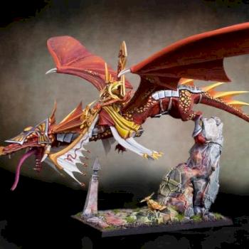 HE dragon with interchangeable 3 RIDERS and 2 HEADS by dead