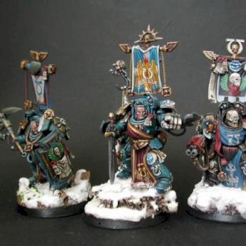 ultramarine terminator command squad by RAFF