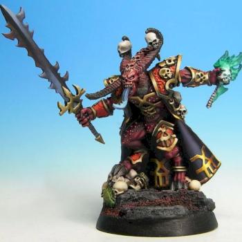 Skulltaker of Khorne by QiaoZhong