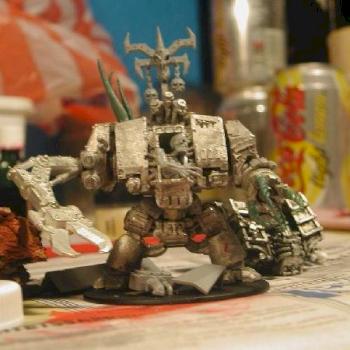 wip khorne dreadnoughty conversion! by Geek Vikings