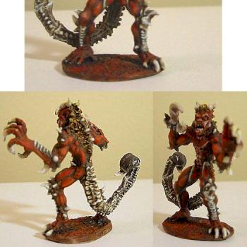 Clawed Devil by quillfrog