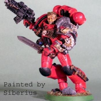 Blood Angel Sergeant by Siberius