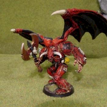 Daemon Prince of Khorne by Bails