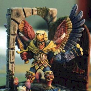 Chaos Warrior of Tzeentch by JDWiker