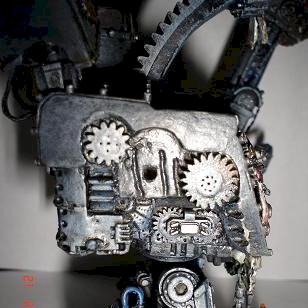 Iron Hands Superdread - Underarm Detail 1 by Xareth