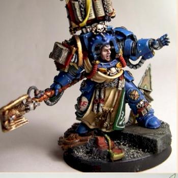 New Dark Angels Terminator Librarian by COG