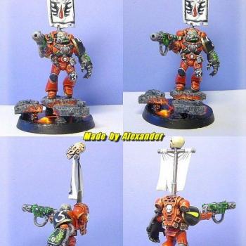 Blood Angels Veteran Sergeant by Alexander6