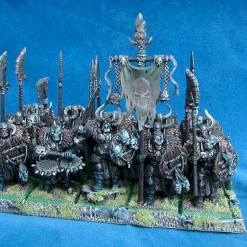 Chaos Nurgle Warrior unit by Dogstarminis