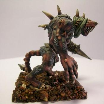 Rat ogre face1 by Mangler