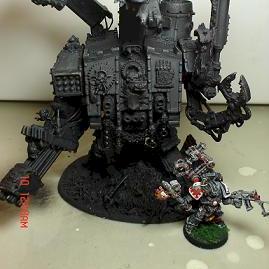 Iron Hands Superdread - Primered by Xareth