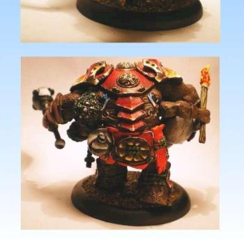 Skorne Titan Cannoneer by MrHappyPants