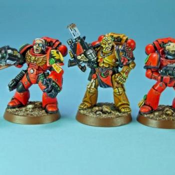 Blood Angel Command by paradox44