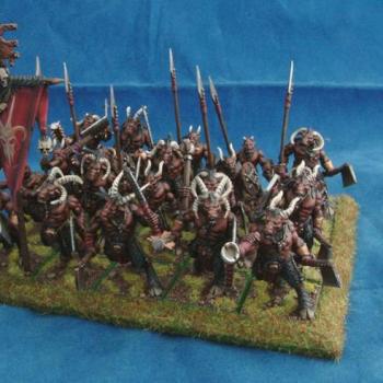 Beastman Gors Unit by Dogstarminis