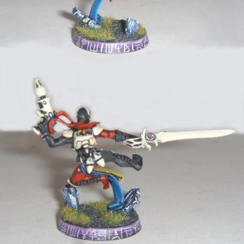 Eldar Harlequin w/ Fusion Pistol by Karlious