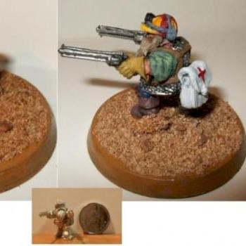 Heresy Dwarf HH013 DOUGAL McGRIMM, DWARVEN INVENTOR/MINER by Byteknight