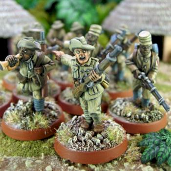 Lettow-Vorbeck's Soldiers, German Askaris, WWI, East Africa by paradox44