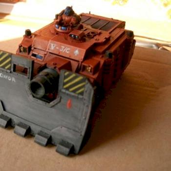 Blood Angels Vindicator by Lexicanus