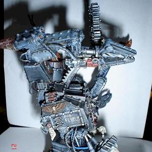 Iron Hands Superdread - Right view by Xareth