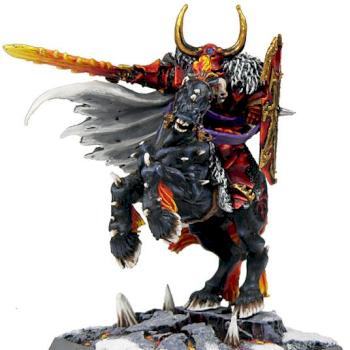 Archaon as Khorne General by Drukhi