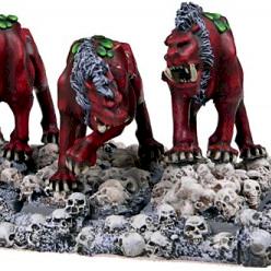 Fleshhounds of Khorne by Drukhi