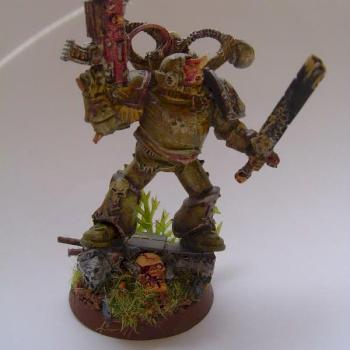 Nurgle Death Guard Champion by kerrigan