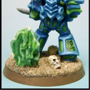 Chaos Space Marine by Amethyst