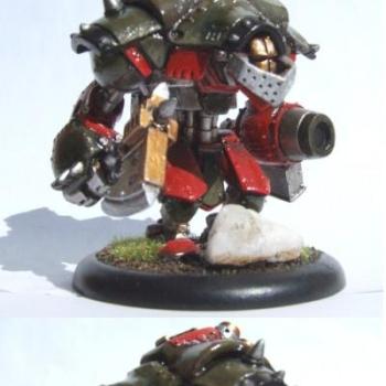 Warmachine Khador Destroyer by neilb