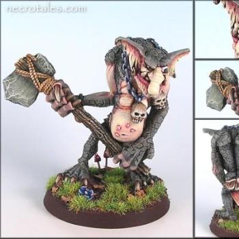 Warhammer Stone Troll by EArkham