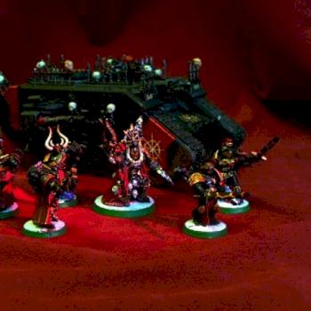 Undivided Chaos Lord and Chosen Retinue 2 by Furry Jedath