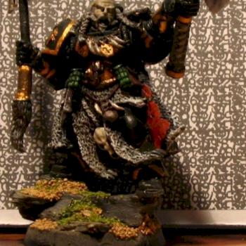 Space Wolves Rune Priest by NoreMac