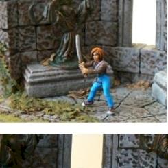 Sadie Teen Adventurer Diorama by battlescenerylady