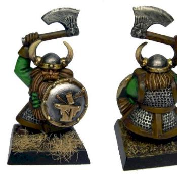 Dwarf Warrior by UnshavenGenius