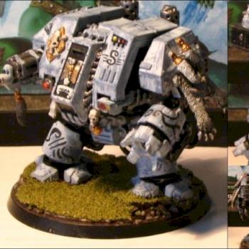 Space wolves Dreadnought by NoreMac
